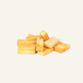 Charger l'image dans la visionneuse de la galerie, Patomia Luffy natural smoked cheese cubes for dogs, a healthy and gluten-free treat made from cow milk