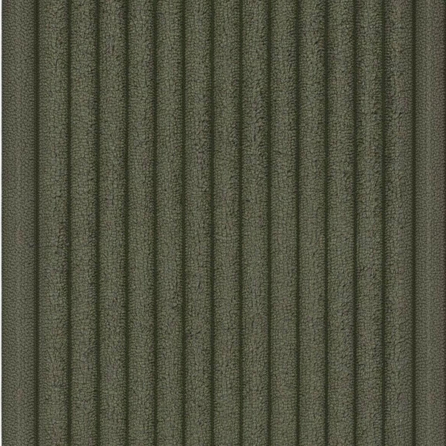 Patomia Cuadra dog bed fabric in textured olive green corduroy with soft, durable polyester and nylon blend