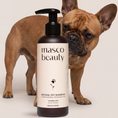 Charger l'image dans la visionneuse de la galerie, Patomia Masco Beauty natural aloe vera purifying shampoo for dogs and cats with sensitive skin in a 250ml bottle
